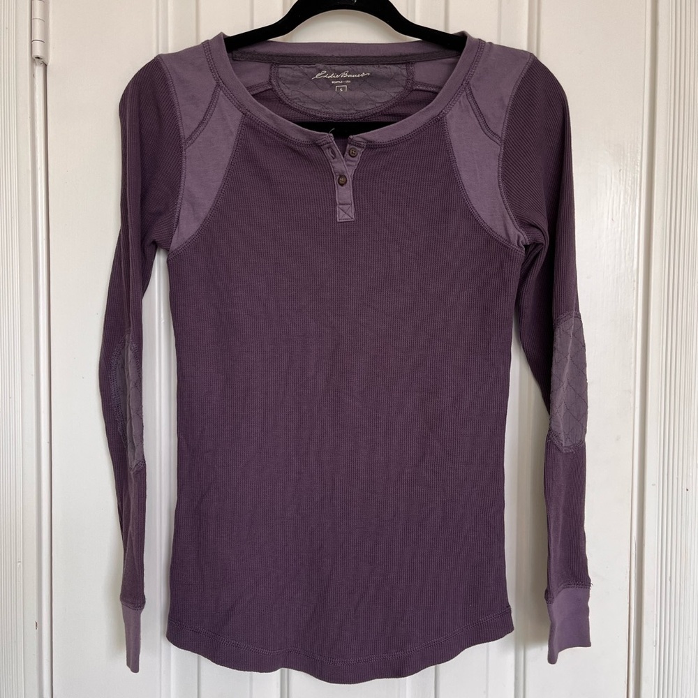 Eddie Bauer Seattle USA Long Sleeve Thermal Henley